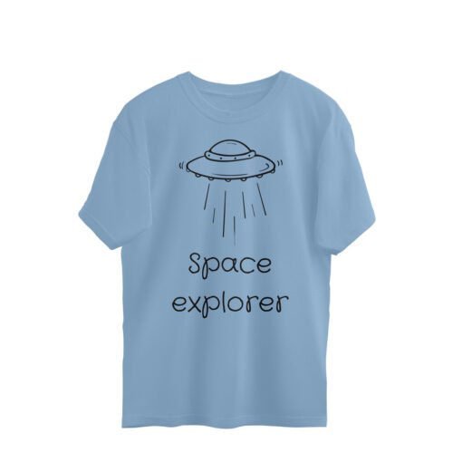 Space Explorer Oversized Tee For Men
