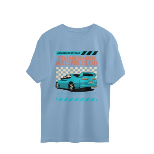 Japanese Racing Club Oversized Tee for Men
