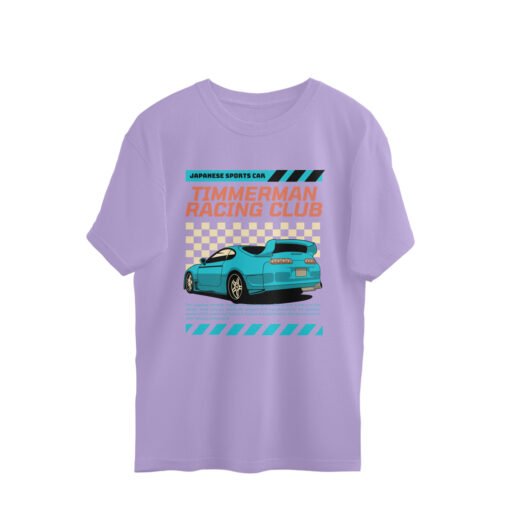 Japanese Racing Club Oversized Tee for Men - Image 5