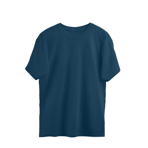 Plain Oversized Tee For Men - Image 9