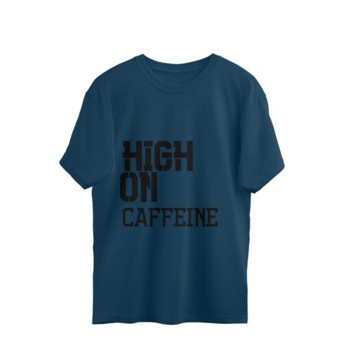 High on Caffeine Oversized Tee for Men - Image 9