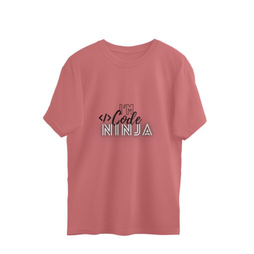 Coding Ninja Oversized Tee For Men - Image 3