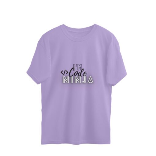 Coding Ninja Oversized Tee For Men - Image 5