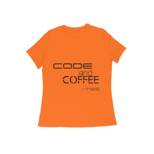 Code and Coffee T-Shirt For Women - Image 5