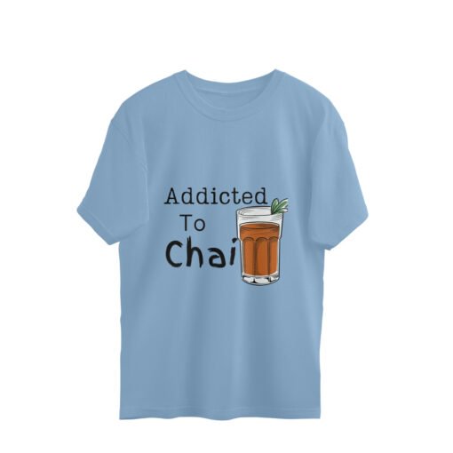 Addicted to Chai Oversized Tee For Men