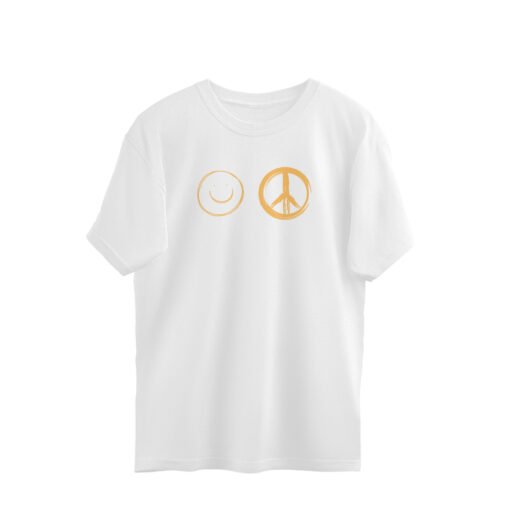 Peace Not War Oversized Tee - Image 4