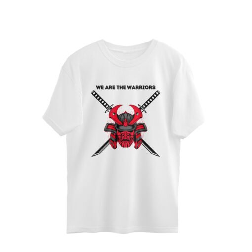 We Are the Warriors Samurai Edition Oversized Tee - Image 3